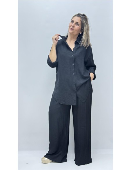 CAMISA BARBARA NEGRO