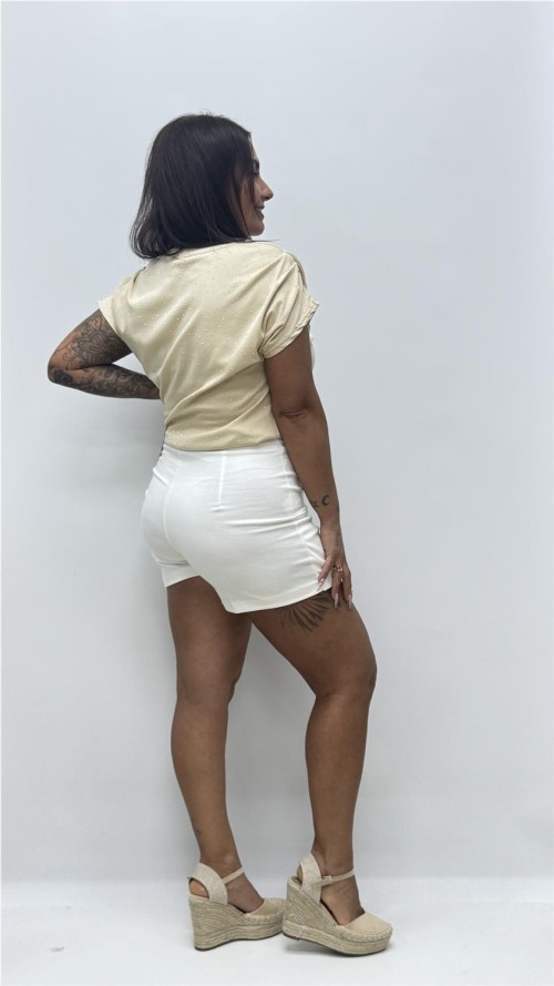 SHORT FABI BLANCO