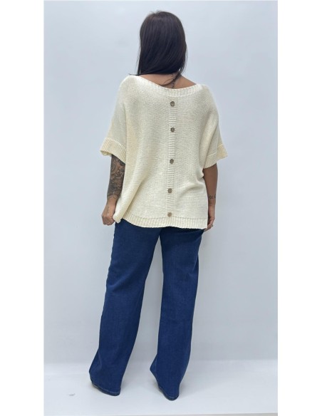 JERSEY DETALLE TRASERO BEIG