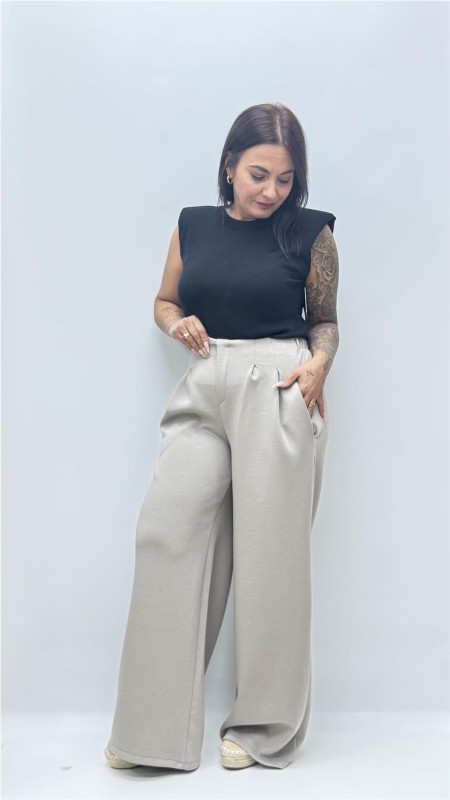 PANTALON LAURA TAUPE 2