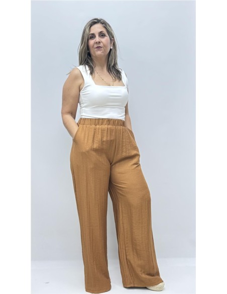 PANTALON BARBARA MARRON