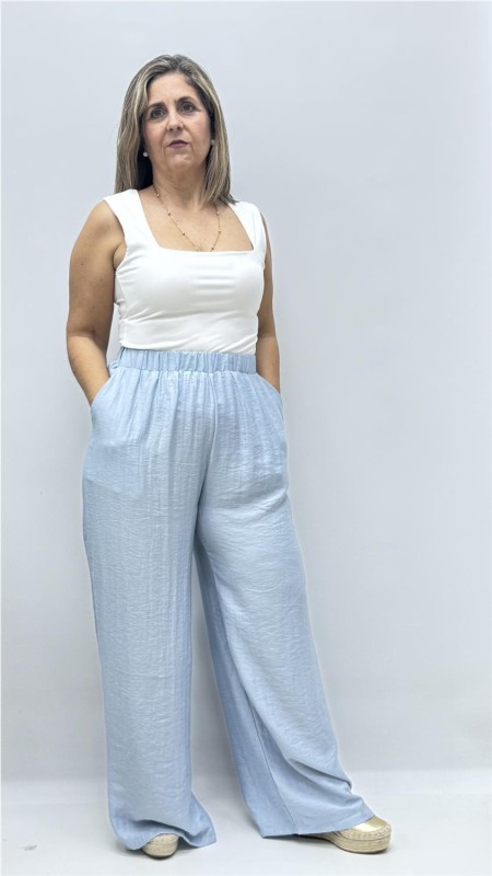 PANTALON BARBARA AZUL
