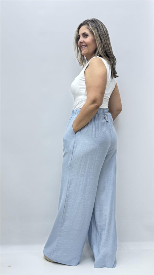 PANTALON BARBARA AZUL