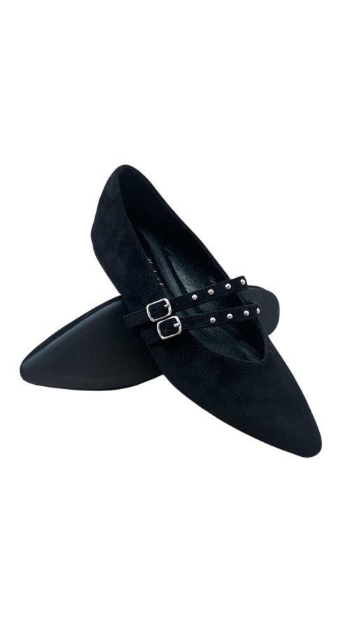 MANOLETINA PICO SERRAJE NEGRO