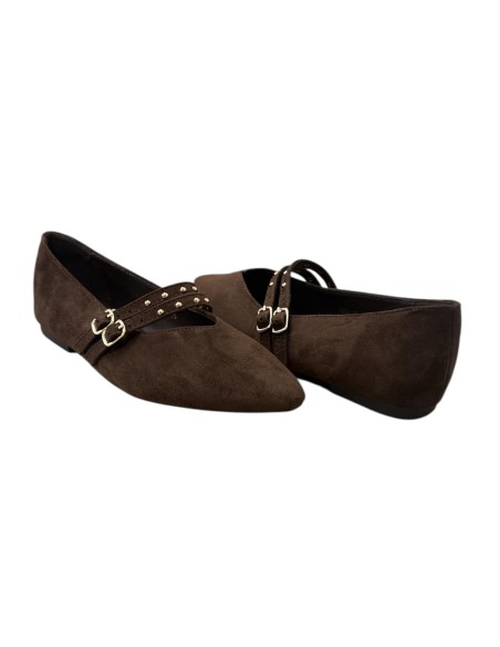 MANOLETINA PICO SERRAJE MARRON