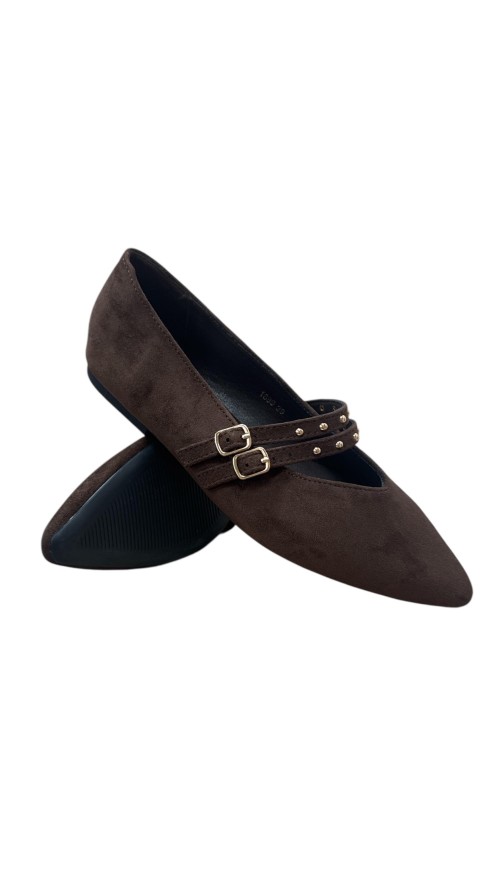 MANOLETINA PICO SERRAJE MARRON