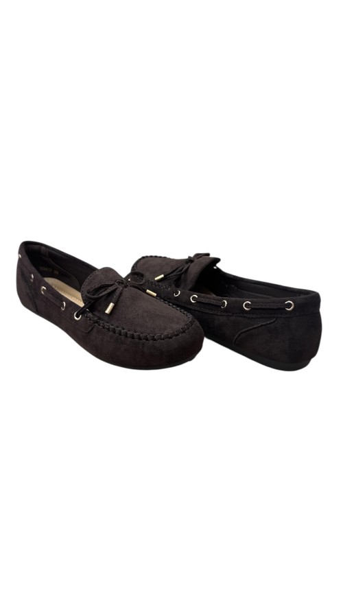 MOCASIN SERRAJE LAZO MARRON