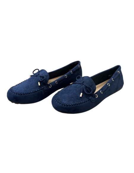 MOCASIN SERRAJE LAZO MARINO