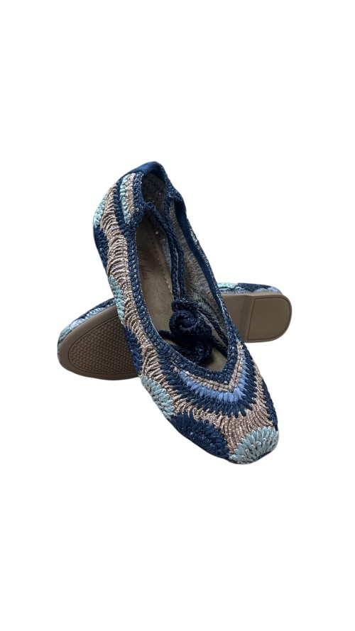 MANOLETINA ESPARTO COLOR AZUL