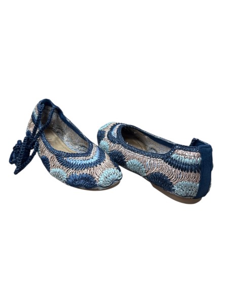 MANOLETINA ESPARTO COLOR AZUL