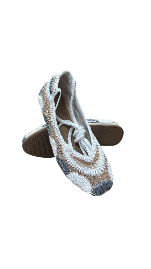 MANOLETINA ESPARTO COLOR BLANCO