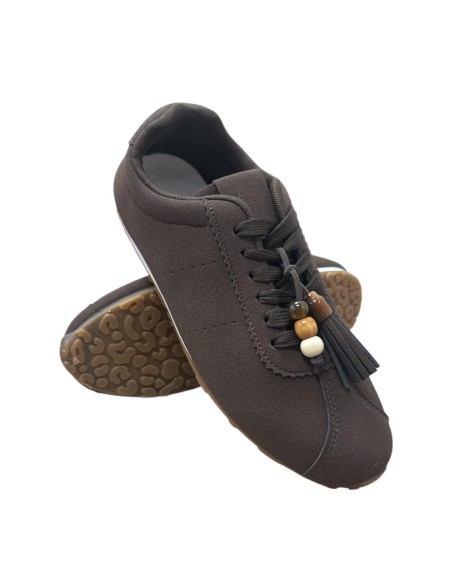 DEPORTIVA ADORNO QUITABLE MARRON