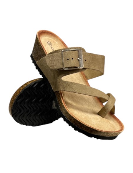 SANDALIA BIO TIRA CAMEL