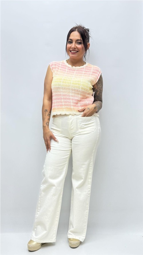 CAMISETA MONICA AMARILLO