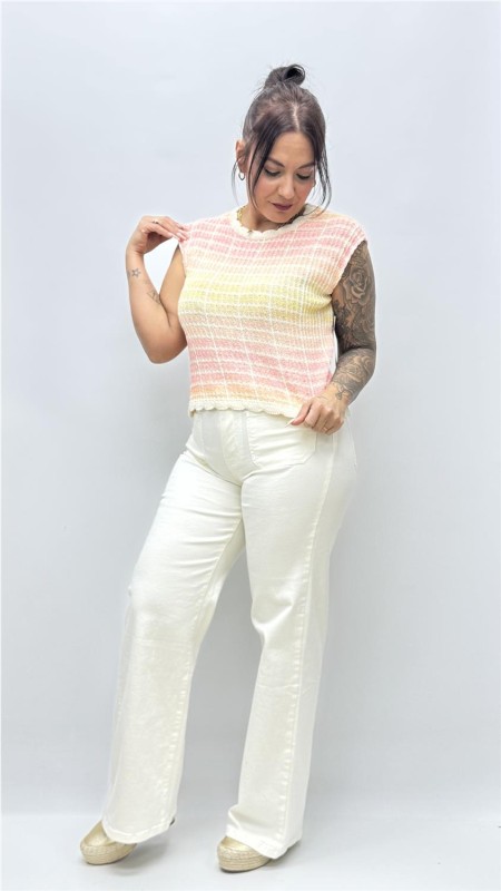 CAMISETA MONICA AMARILLO 2