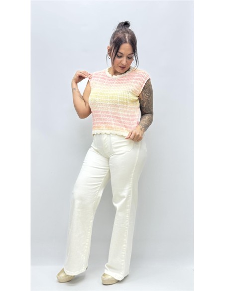 CAMISETA MONICA AMARILLO