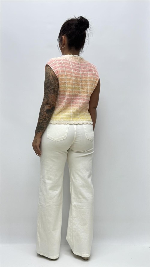 CAMISETA MONICA AMARILLO