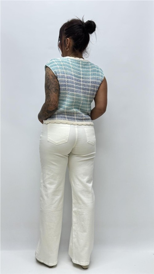 CAMISETA MONICA AZUL