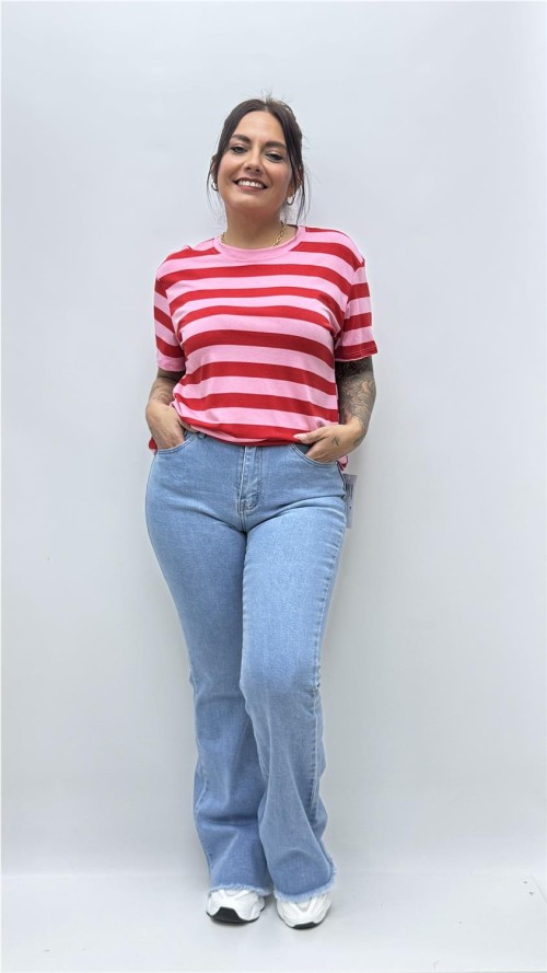 CAMISETA MELISA ROSA