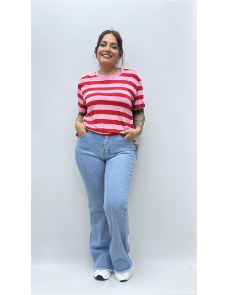 CAMISETA MELISA ROSA