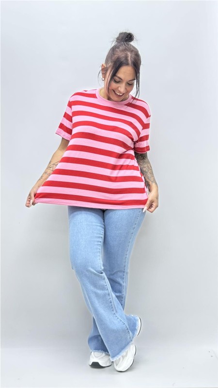 CAMISETA MELISA ROSA 2