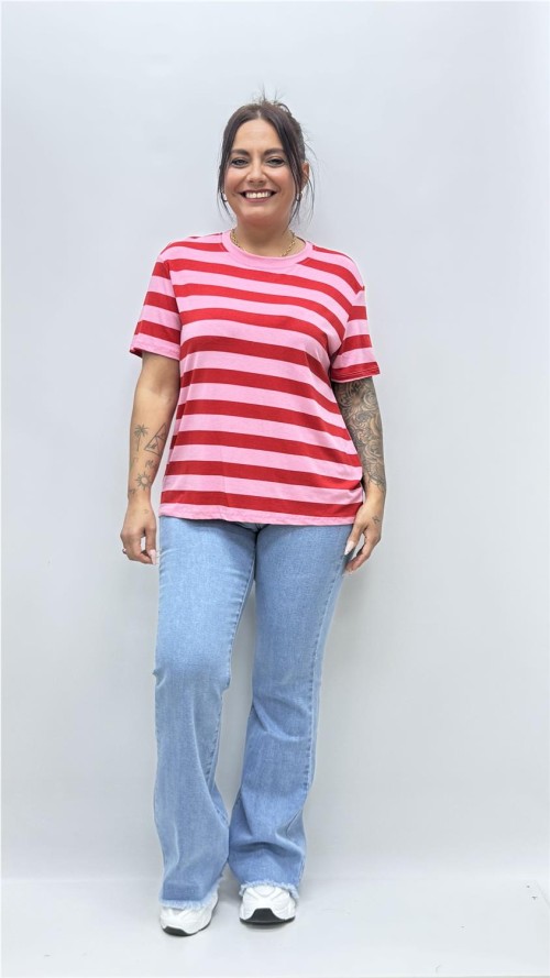 CAMISETA MELISA ROSA