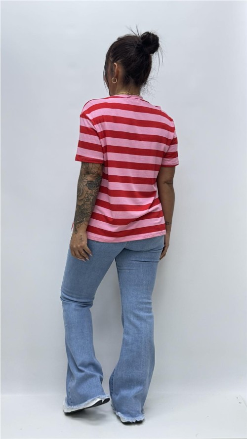 CAMISETA MELISA ROSA