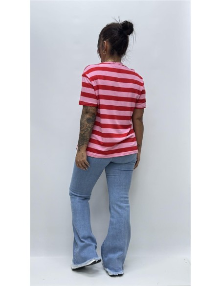 CAMISETA MELISA ROSA