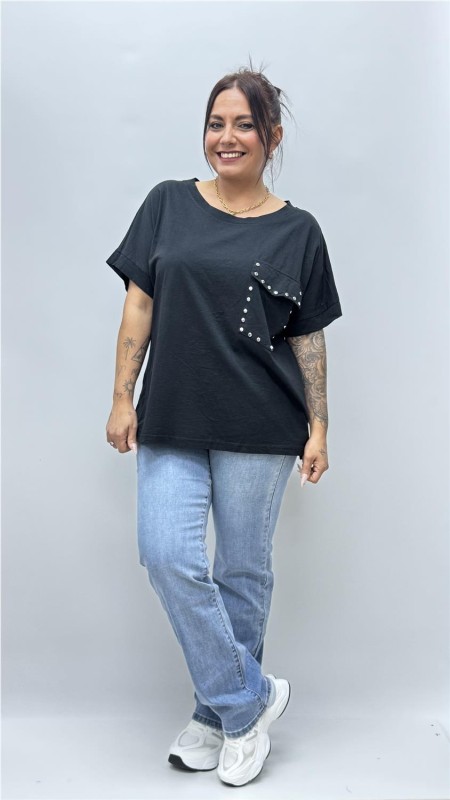 CAMISETA LUCIA NEGRO 2