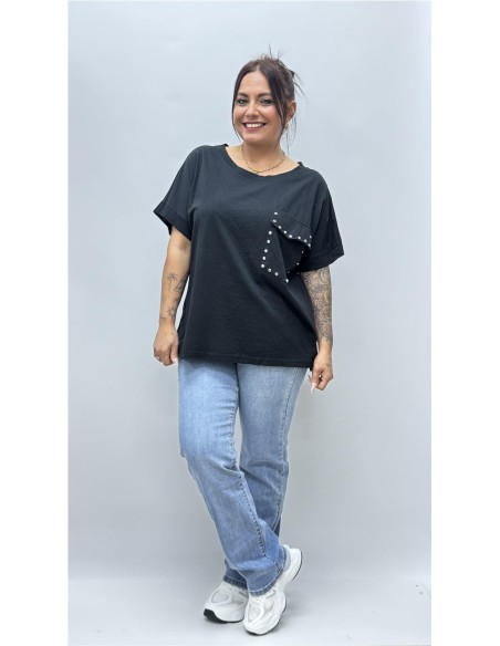 CAMISETA LUCIA NEGRO