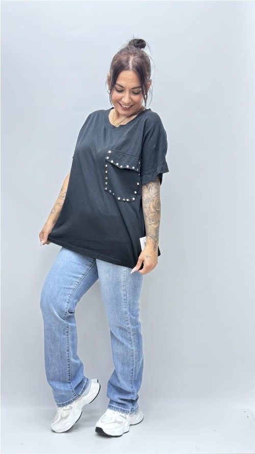 CAMISETA LUCIA NEGRO