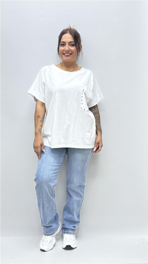 CAMISETA LUCIA BLANCO