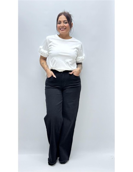 CAMISETA FLORECITA BLANCO