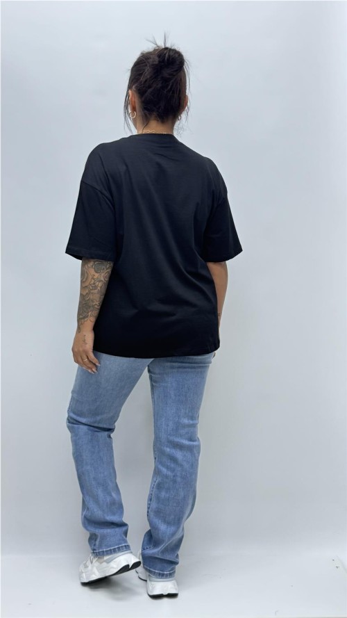 CAMISETA MUJER NEGRO