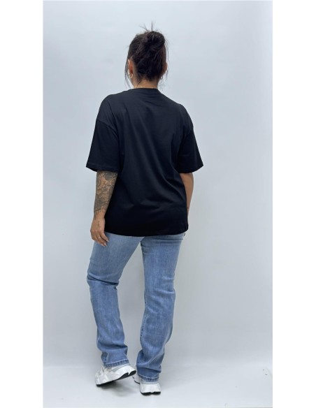 CAMISETA MUJER NEGRO