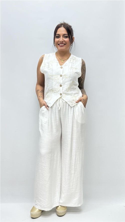 CONJUNTO ISLANTILLA BLANCO