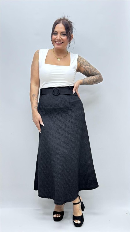 FALDA MERCEDES NEGRO