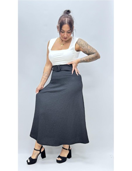 FALDA MERCEDES NEGRO