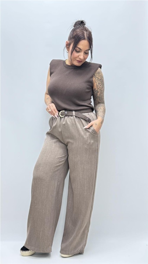 PANTALON GALILEA MARRON