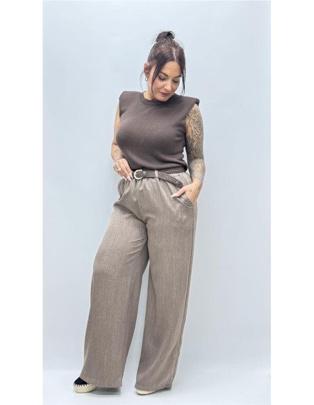 PANTALON GALILEA MARRON