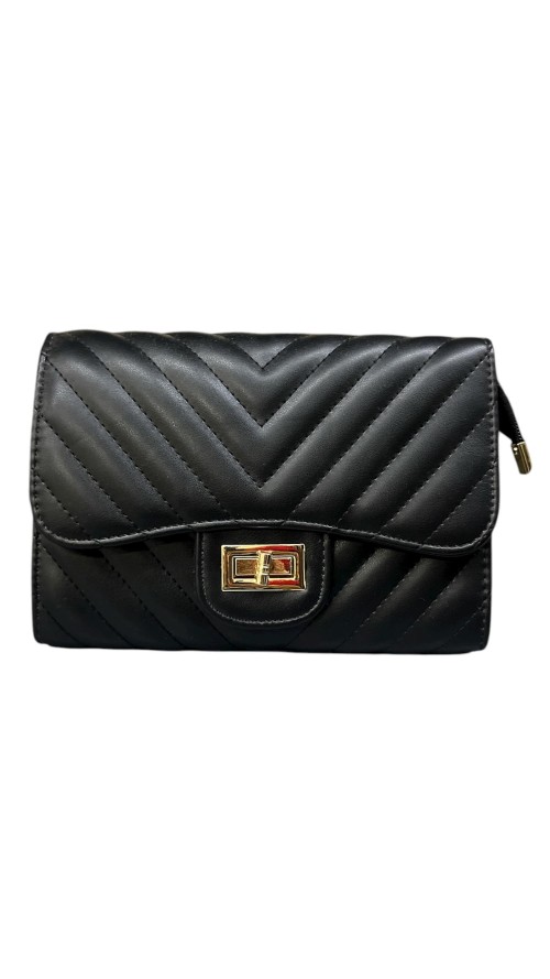 BOLSO NAPA V NEGRO