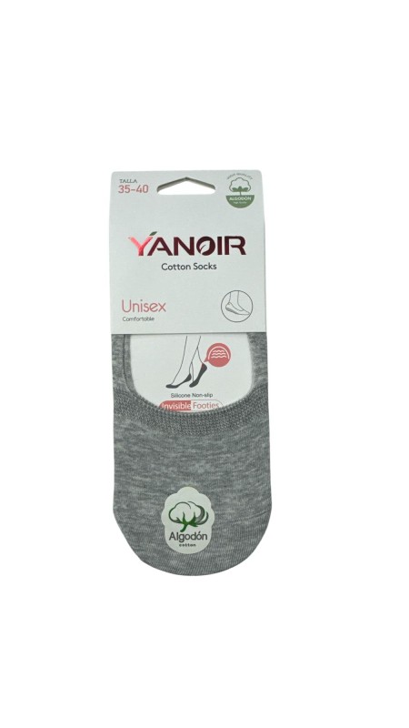 CALCETIN INVISIBLE GRIS