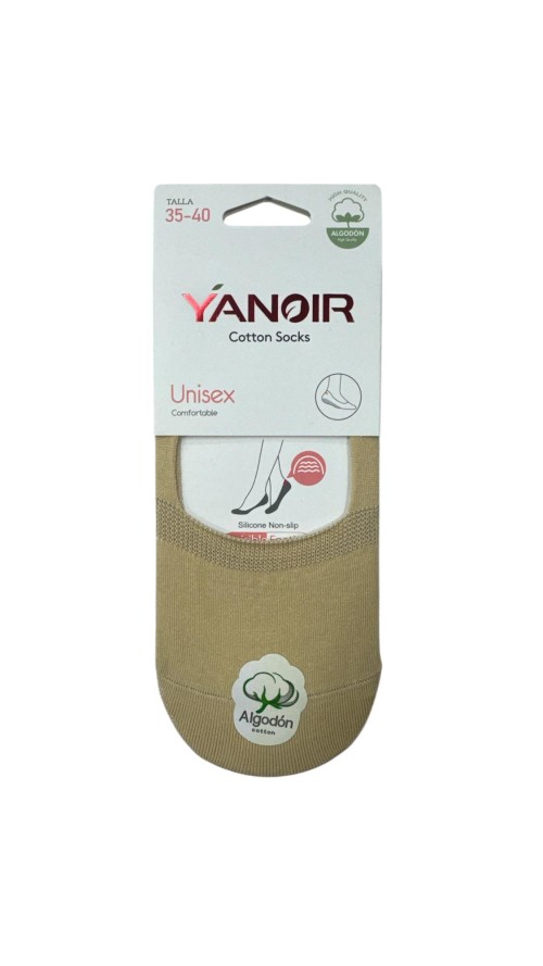 CALCETIN INVISIBLE BEIG