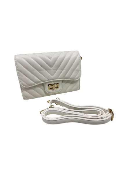 BOLSO NAPA V BLANCO