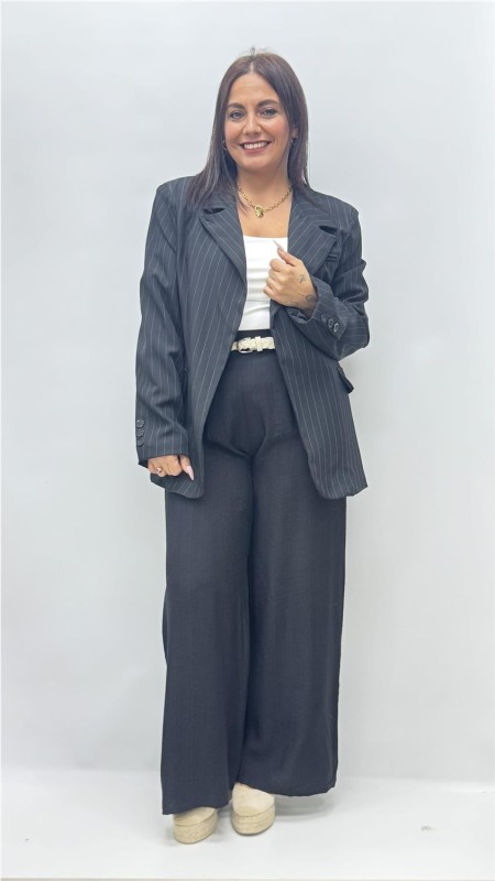 CHAQUETA SEVILLA DIPLOMATICA NEGRO 2