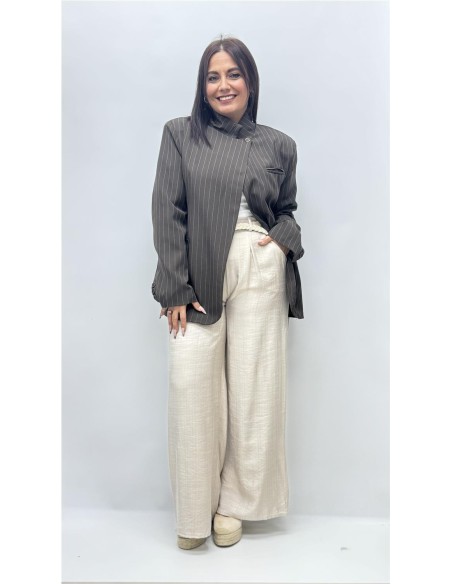 CHAQUETA SEVILLA DIPLOMATICA MARRON