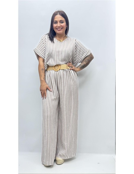 PANTALON PAULA MARRON