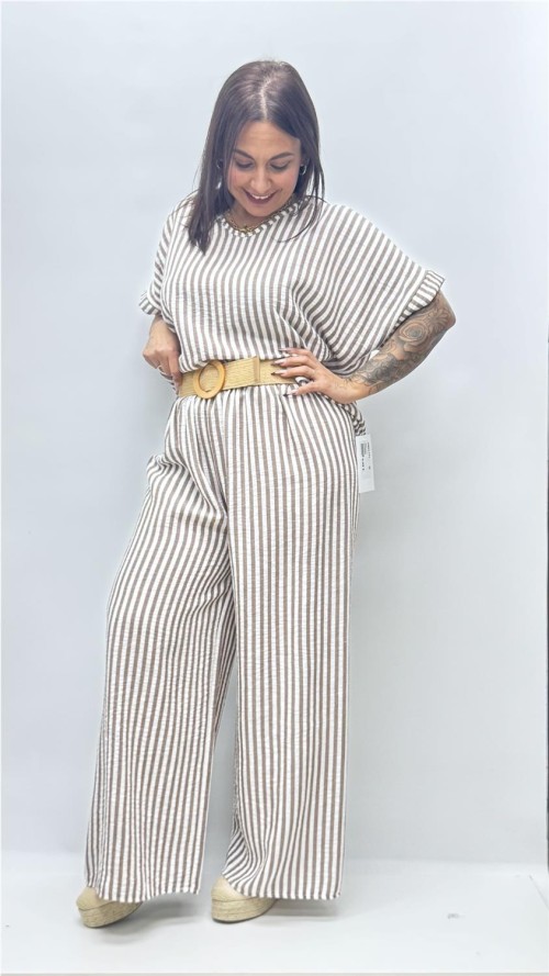 PANTALON PAULA MARRON