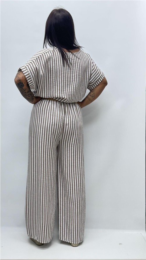 PANTALON PAULA MARRON