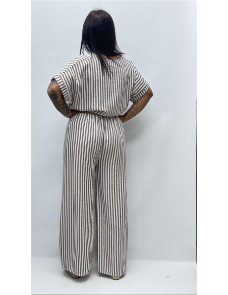 PANTALON PAULA MARRON